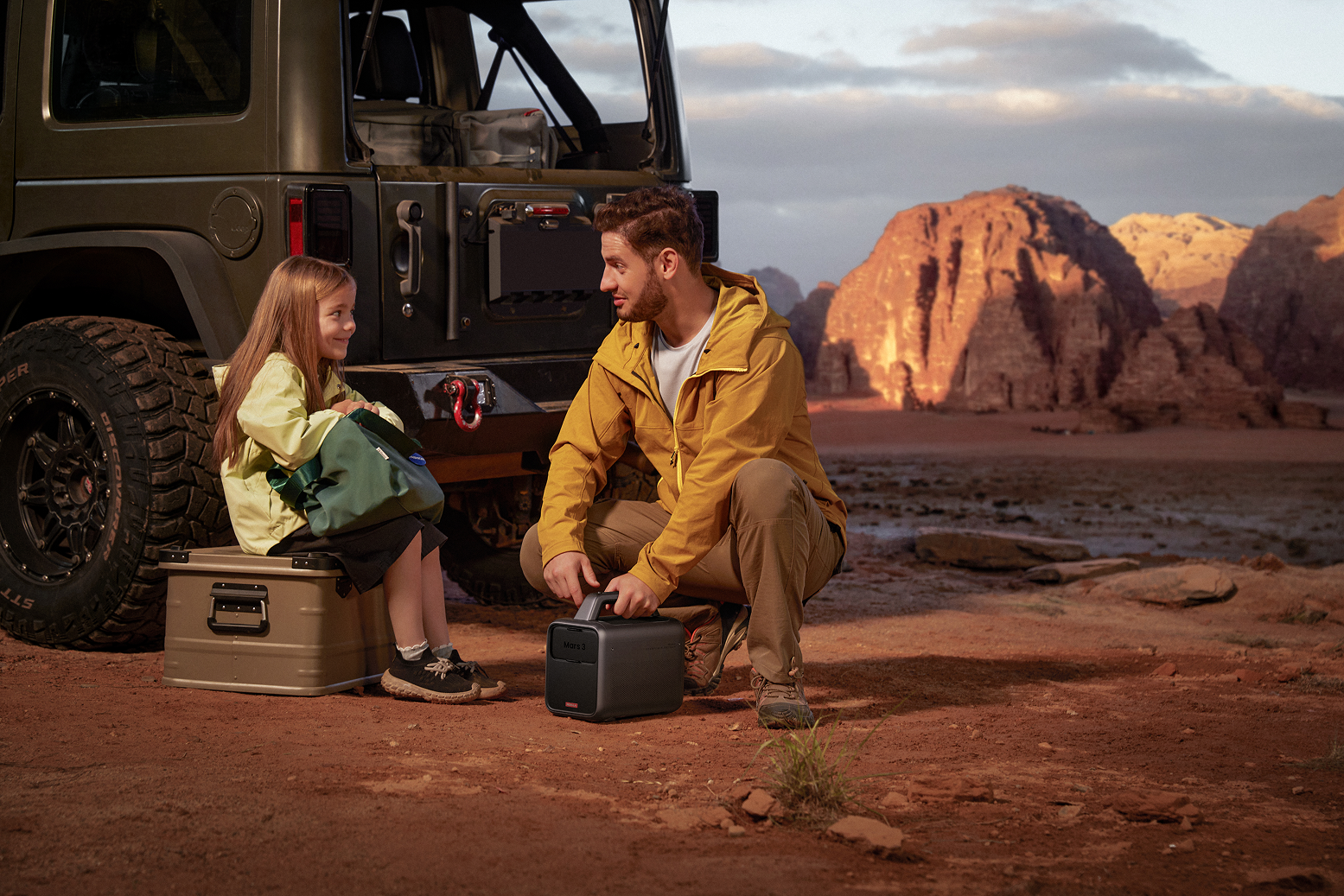 portable projector for camping